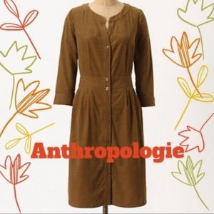 Anthropologie Maeve Anaheim corduroy dress